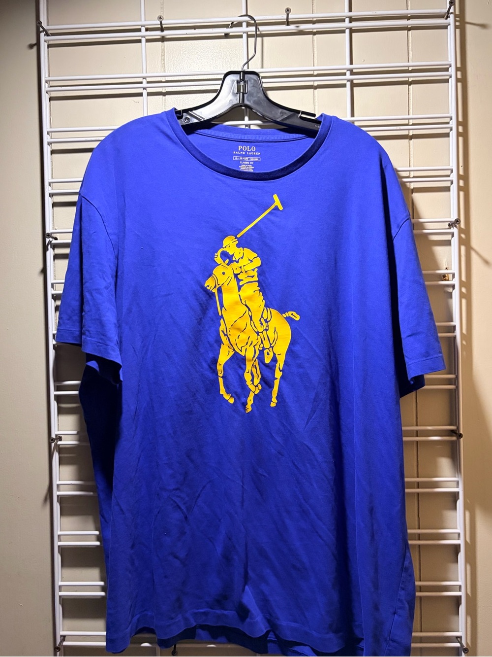 Polo by Ralph Lauren Men’s Royal Blue Big Pony T‑Shirt size XL